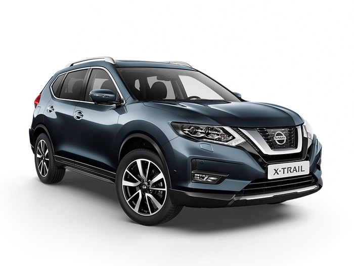 Nissan X-Trail Серо-Синий