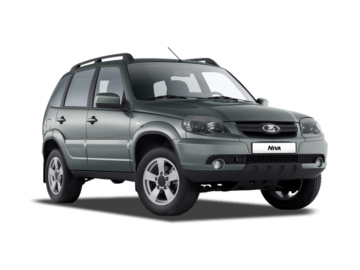 Lada Niva Серебристо-темно-серый "Борнео"