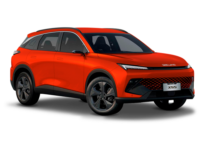 BAIC X55 Красный металлик